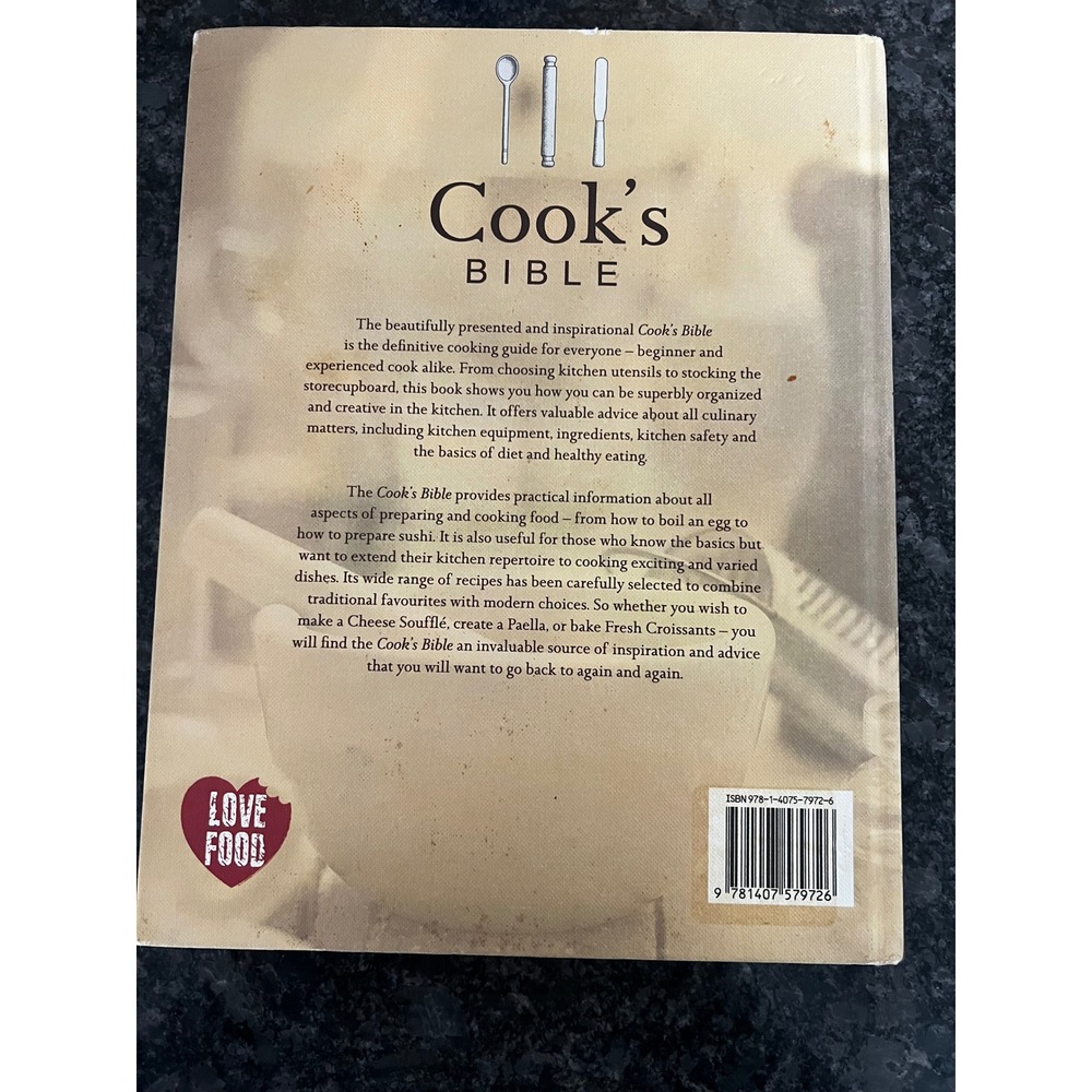 Cook's Bible Definitive Cook Guide Cookbook Cooking Recipe Book‎ 2008 - Picture 2 of 12
